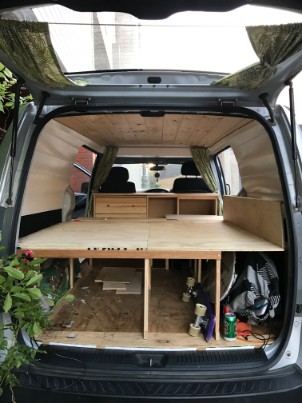 Diy Camper Van Bed Conversion Layout, Diy Camper Van Bed Frame