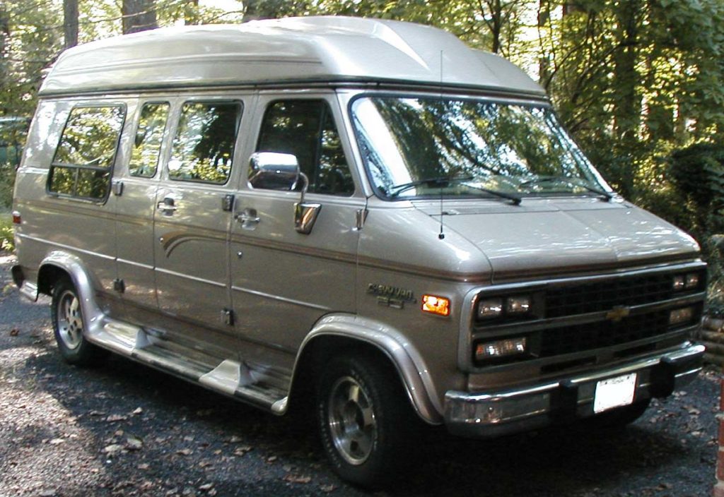 old vans with beds