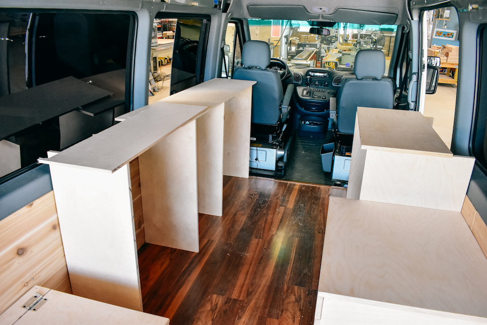 4 Tips For Designing A Functional Camper Van Layout Floor Plan