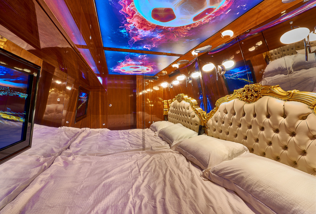 luxury van with bed