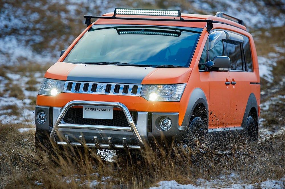 Mitsubishi DelicaBased D5 Campervan Takes On Every Terrain Outbound Living