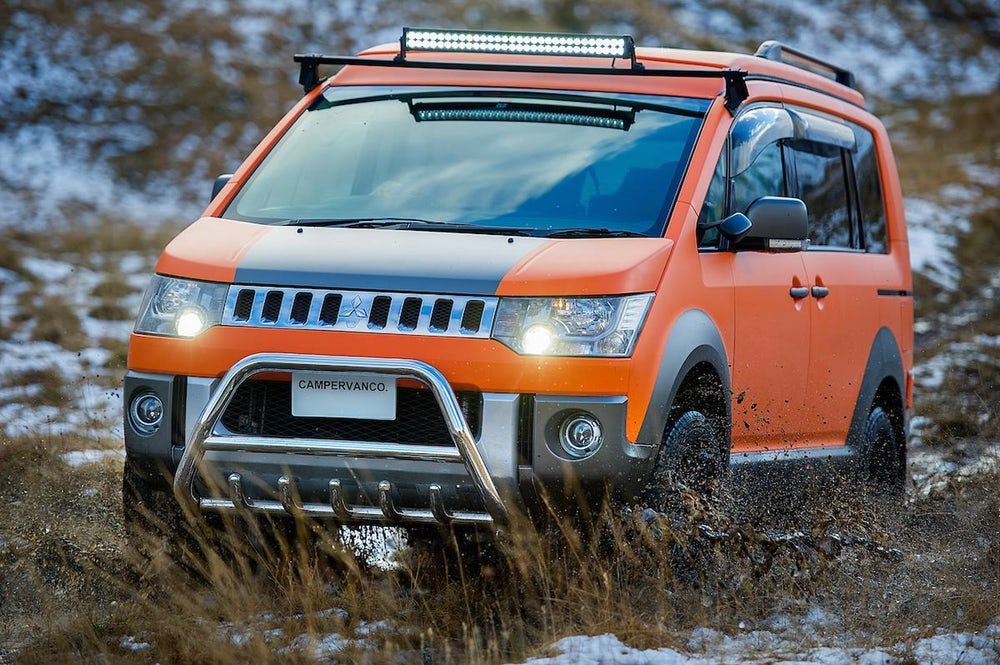 mitsubishi delica 4x4 camper