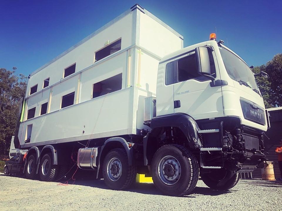 Two Story Camper Expedition Vehicle Built for 8 - Outbound Living