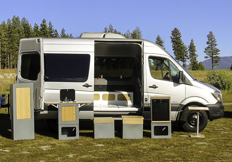 Happier Camper Adapts Lego-Style Modular Kit To Fit Mercedes Sprinter ...